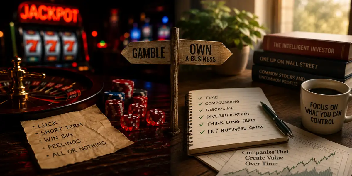 The market is not a casino