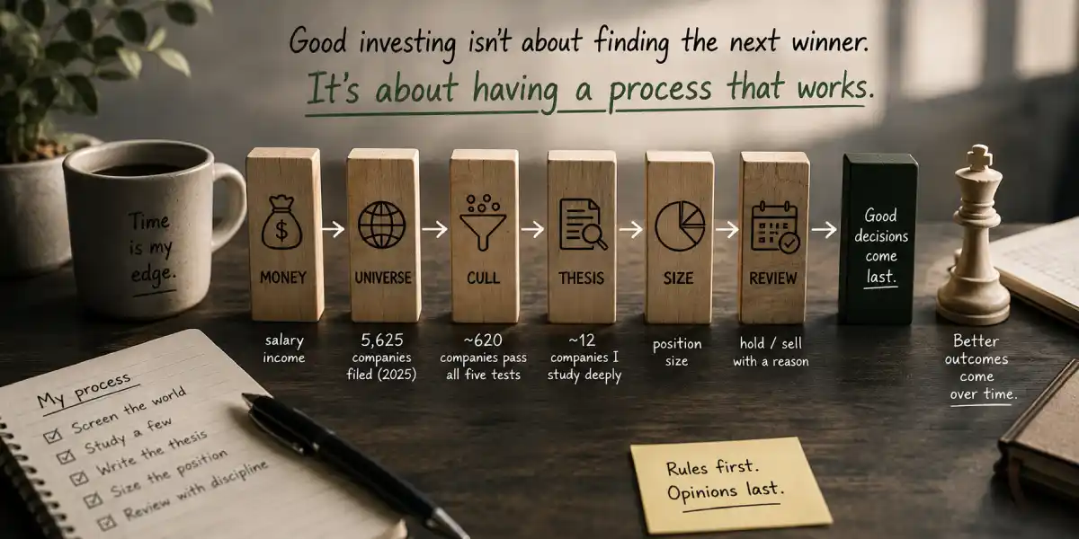 Why I Need a Process Before I Need Stock Picks